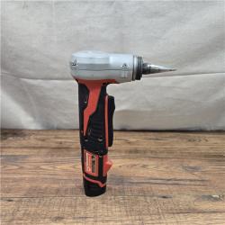 AS-IS Milwaukee M12 12-Volt Lithium-Ion Cordless PEX Expansion Tool Kit with (2) 1.5 Ah Batteries, (3) Expansion Heads and Hard Case