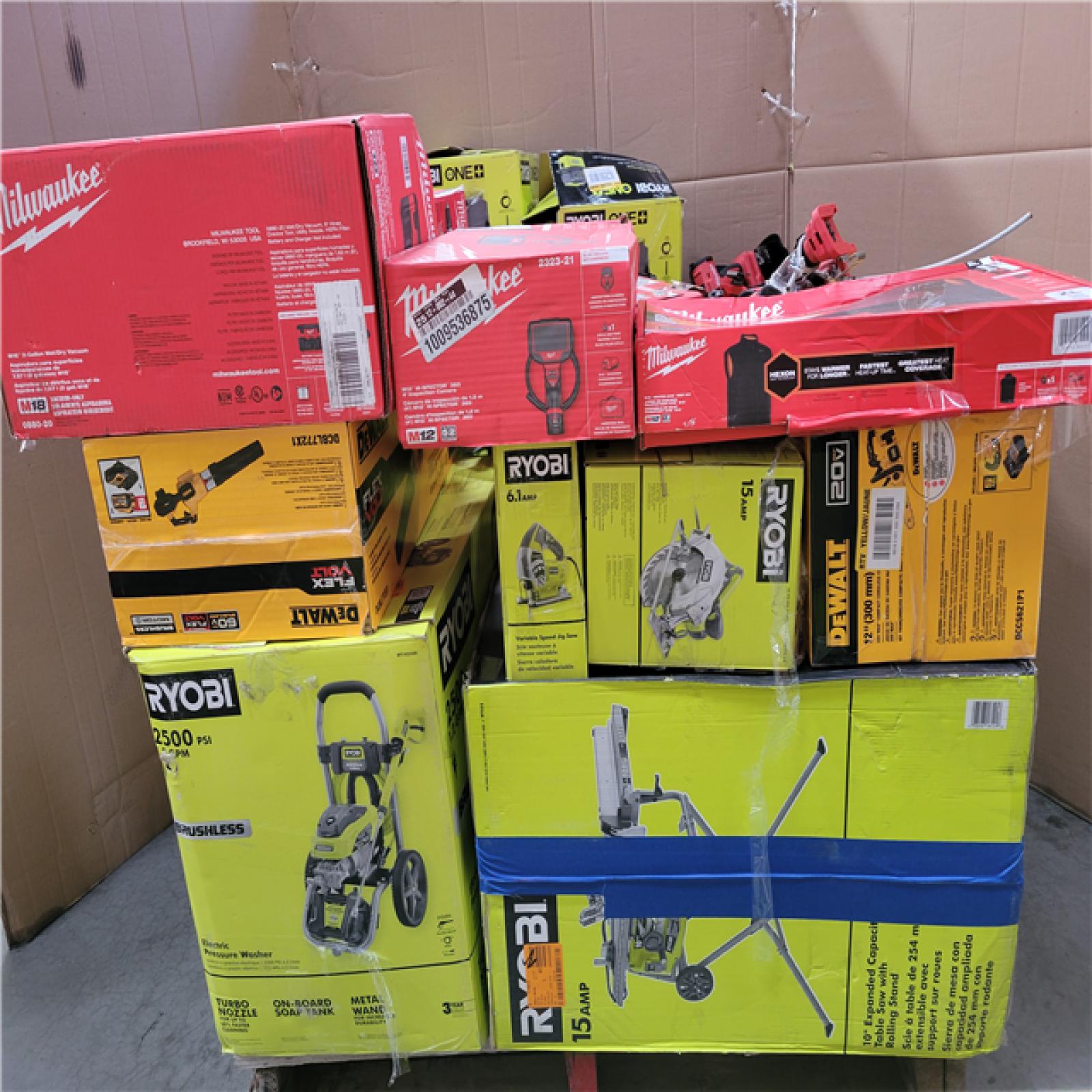 CALIFORNIA AS-IS TOOL PALLET