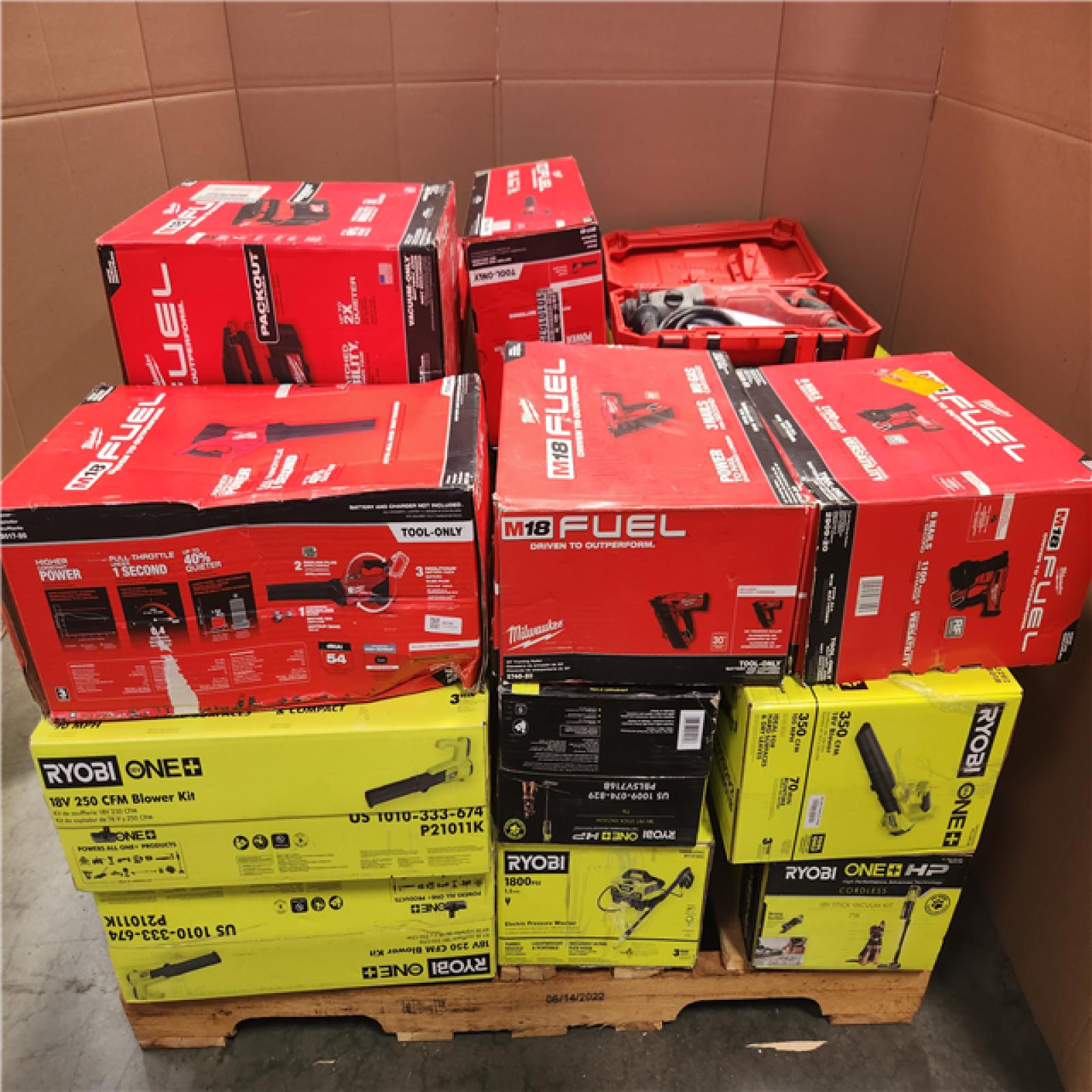 CALIFORNIA AS-IS TOOL PALLET