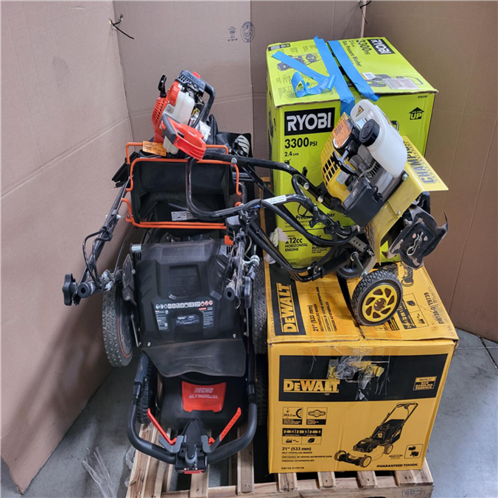 CALIFORNIA AS-IS OUT-DOOR POWER EQUIPMENT