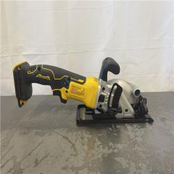 AS-IS- DEWALT ATOMIC 20V MAX Cordless Brushless 4-1/2 in. Circular Saw (Tool Only)