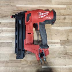HOUSTON LOCATION - AS-IS Milwaukee  FUEL 18-Volt Lithium-Ion Brushless Cordless Gen II 18-Gauge Brad Nailer (Tool-Only)