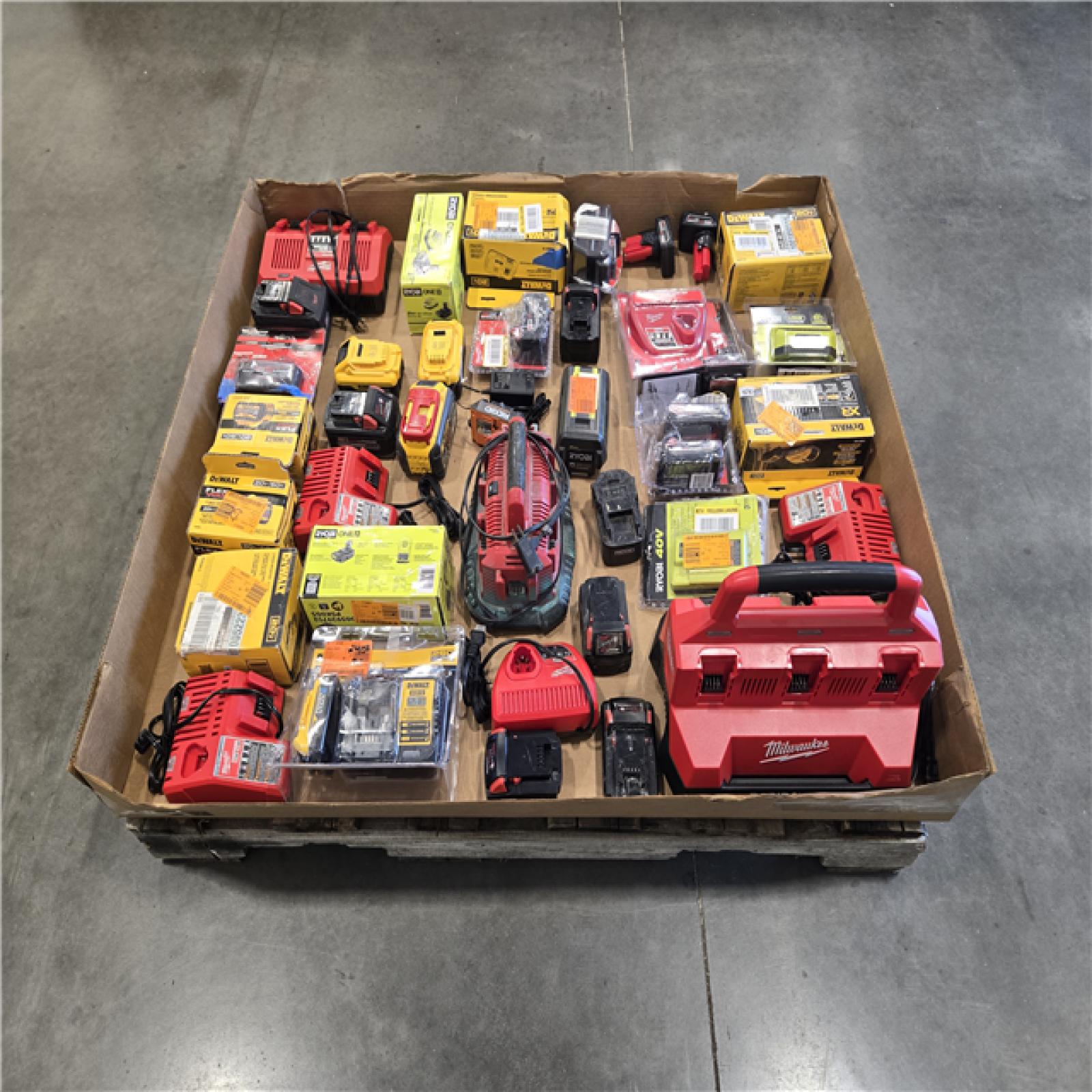 DALLAS LOCATION AS-IS- BATTERY PALLET