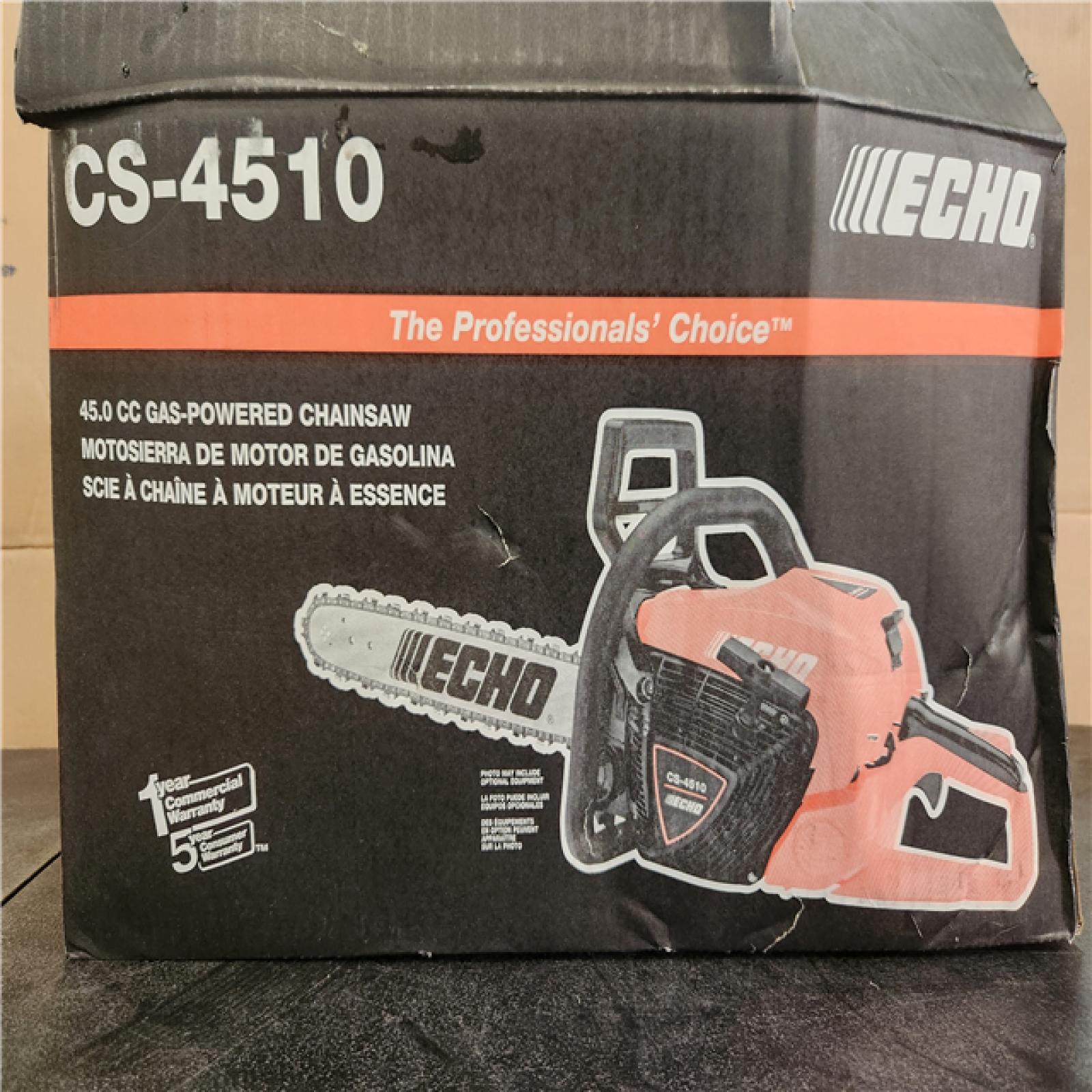 Phoenix NEW ECHO 18 in. 45.0 cc Gas 2-Stroke Rear Handle Chainsaw