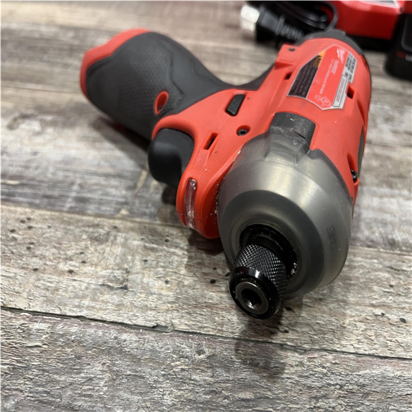 AS-IS Milwaukee FUEL SURGE 12V Lithium-Ion Brushless Cordless 1/4 in. Hex Impact Driver Compact Kit