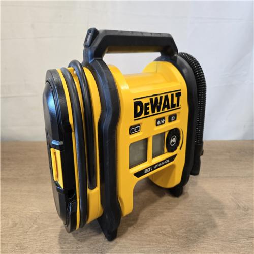 AS-IS DEWALT 20V MAX Cordless Electric Portable Inflator (Tool Only)