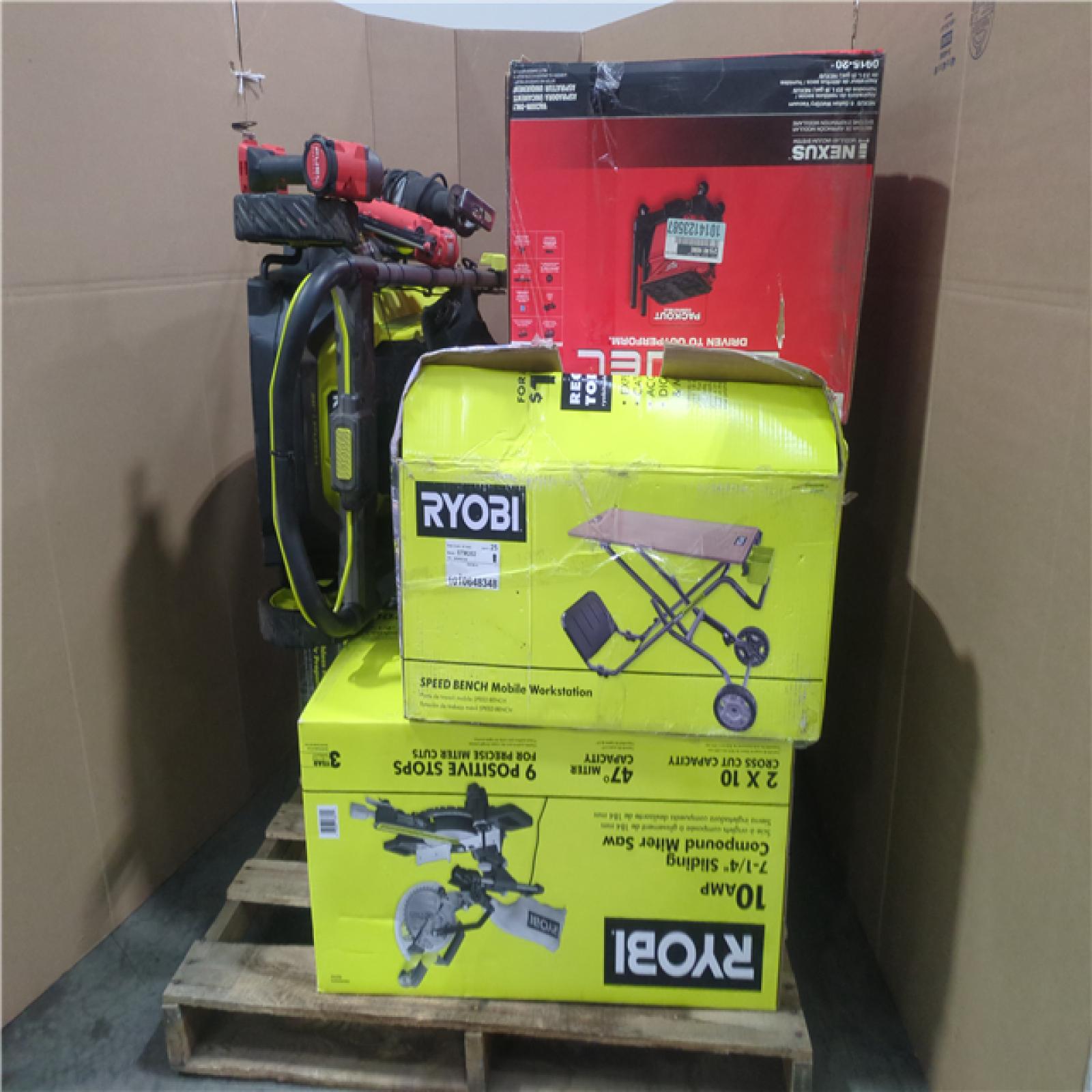 CALIFORNIA AS-IS TOOL PALLET