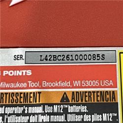AS-IS Milwaukee 12-Volt Lithium-Ion Cordless Green 125 ft. Cross Line and Plumb Points Laser Level (Tool-Only)