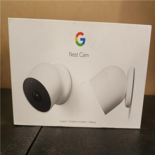 Phoenix NEW Google Nest Indoor/Outdoor Wireless Smart Security Camera (Battery) 2-Pack