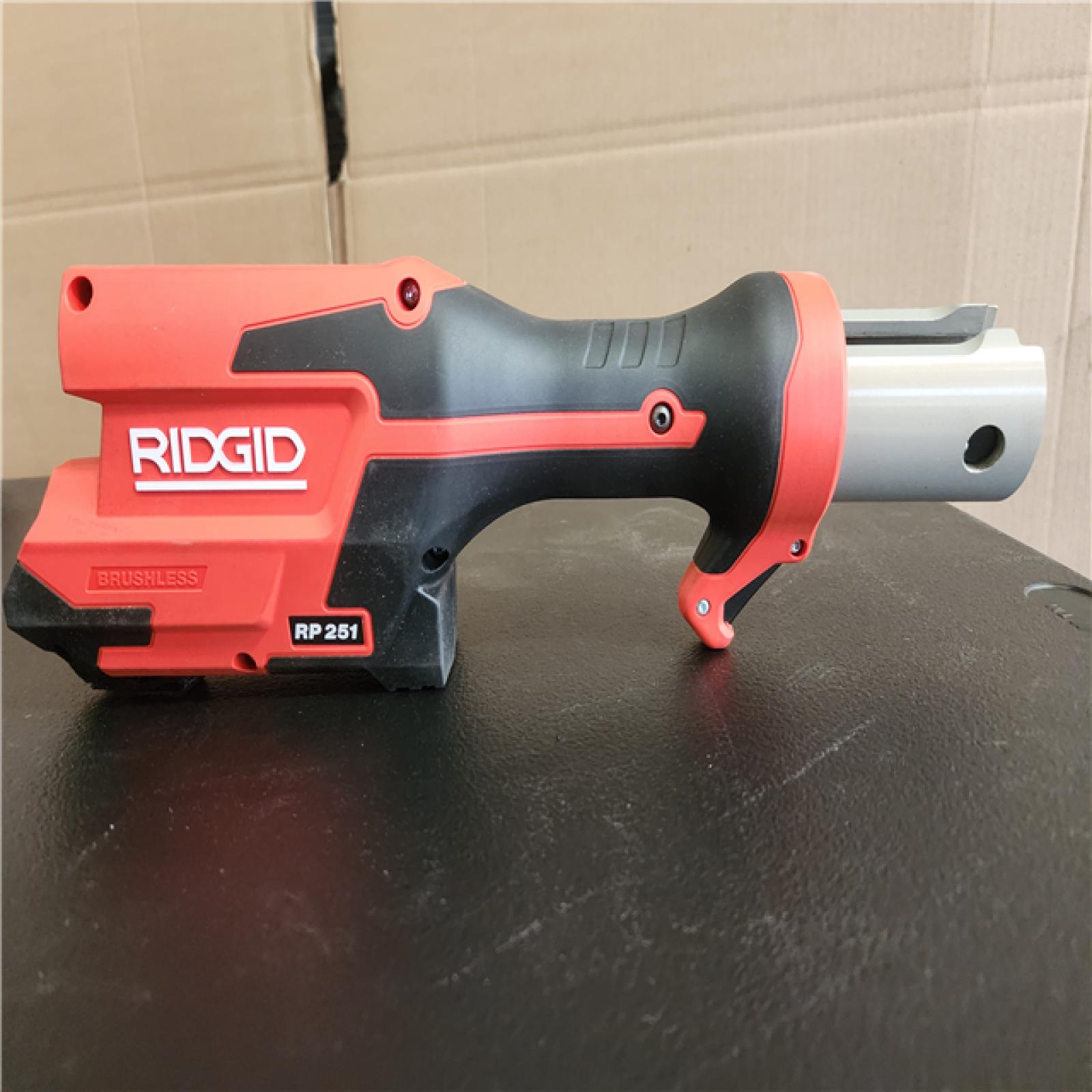 Phoenix NEW RIDGID RP 251 Stainless Steel Press Tool Kit Includes 4-ProPress Jaws (1/2, 3/4, 1,1-1/4 in.),2-12V Batteries,Charger Plus Case