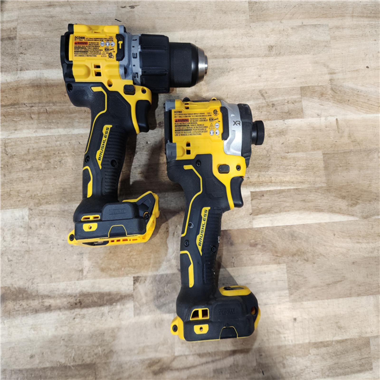 HOUSTON LOCATION - AS-IS DEWALT 20V XR Lithium-Ion Cordless 2-Tool Combo Kit