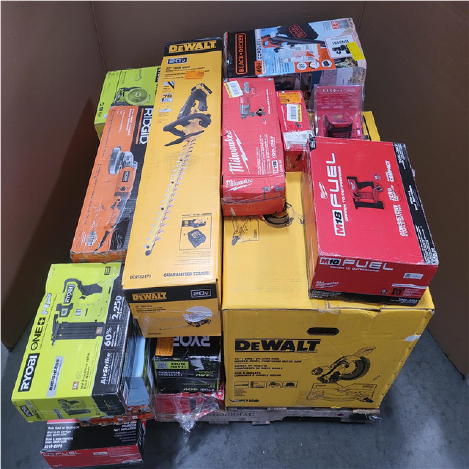 CALIFORNIA AS-IS TOOL PALLET
