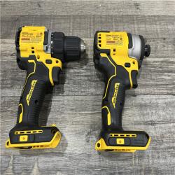 AS-IS DEWALT ATOMIC 20-Volt MAX Lithium-Ion Cordless Combo Kit