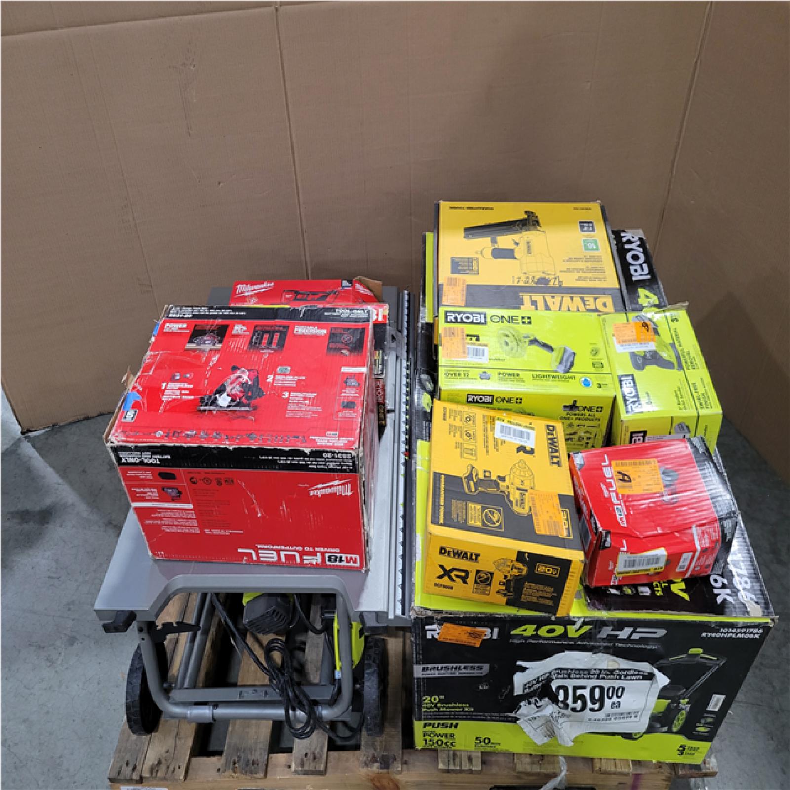 CALIFORNIA AS-IS TOOL PALLET