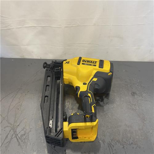 AS-IS- 20V MAX XR Lithium-Ion Electric Cordless 16-Gauge Angled Finishing Nailer (Tool Only)
