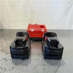 AS-IS- Milwaukee M18 18-Volt Lithium-Ion XC Starter Kit with Two 5.0Ah Batteries and Charger