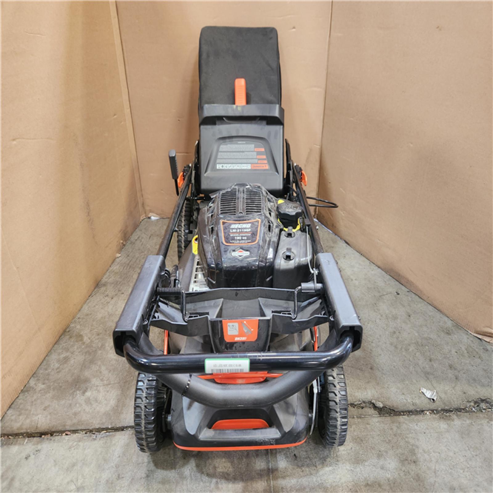 Phoenix NEW ECHO 21 in. 190 cc Briggs and Stratton Gas 3-in-1 Dual Blade RWD Self-Propelled Lawn Mower with Single Lever Deck Adjustment