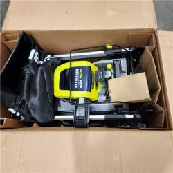 Dallas Location - As-Is RYOBI 40V HP Brushless Whisper Series 21. in Self-Propelled Mower - (2) 6.0 Ah Batteries & Charger