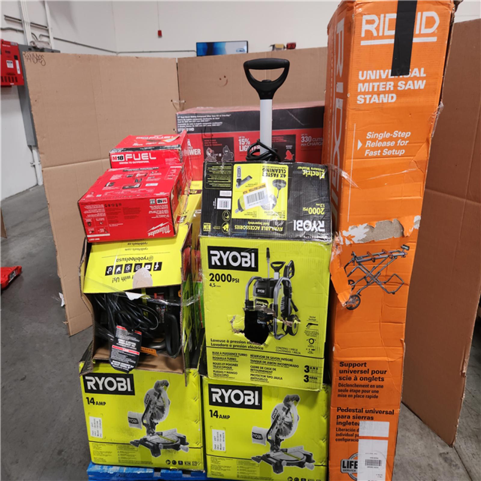 CALIFORNIA AS-IS TOOL PALLET