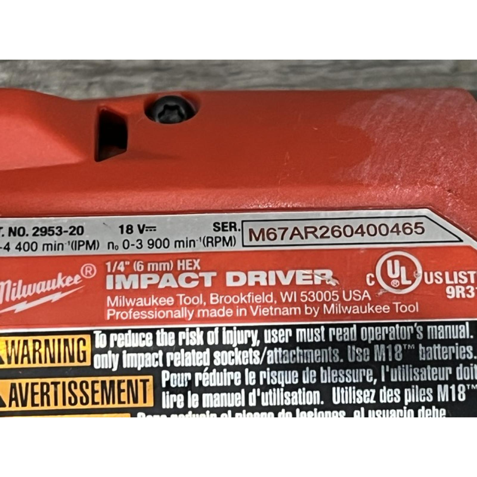 AS-IS Milwaukee FUEL 18V Lithium-Ion Brushless Cordless Hammer Drill and Impact Driver Combo Kit