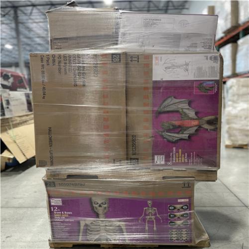 DALLAS LOCATION- AS-IS ASSORTED HALLOWEEN DECORATION PALLET