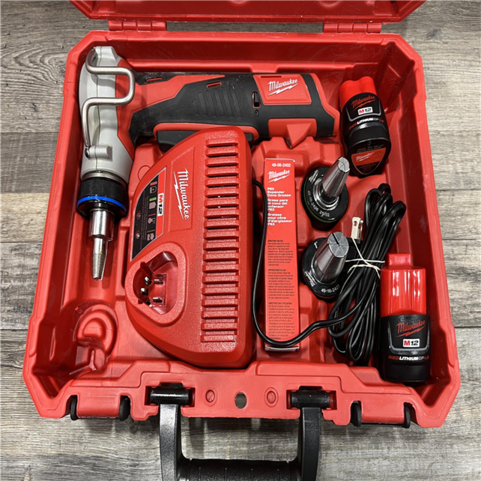 AS-IS Milwaukee Cordless PEX Expansion Tool Kit