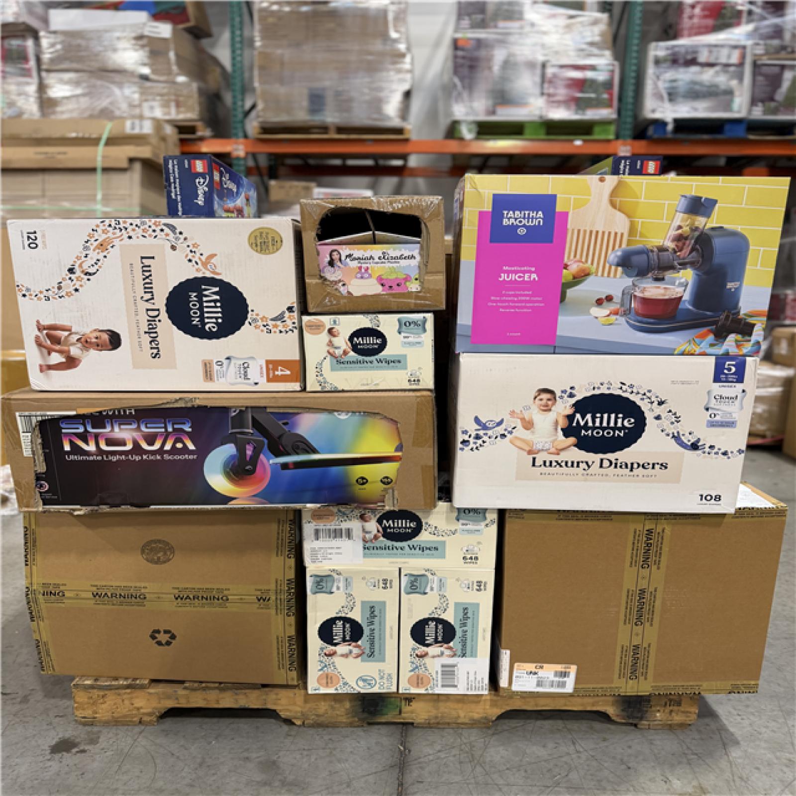 DALLAS LOCATION- NEW! MIXED BULLSEYE PALLET