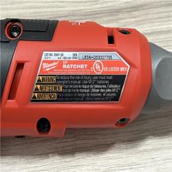 AS-IS Milwaukee FUEL 12V Lithium-Ion Cordless 3/8 in. Ratchet and 1/4 in. Impact Driver Kit