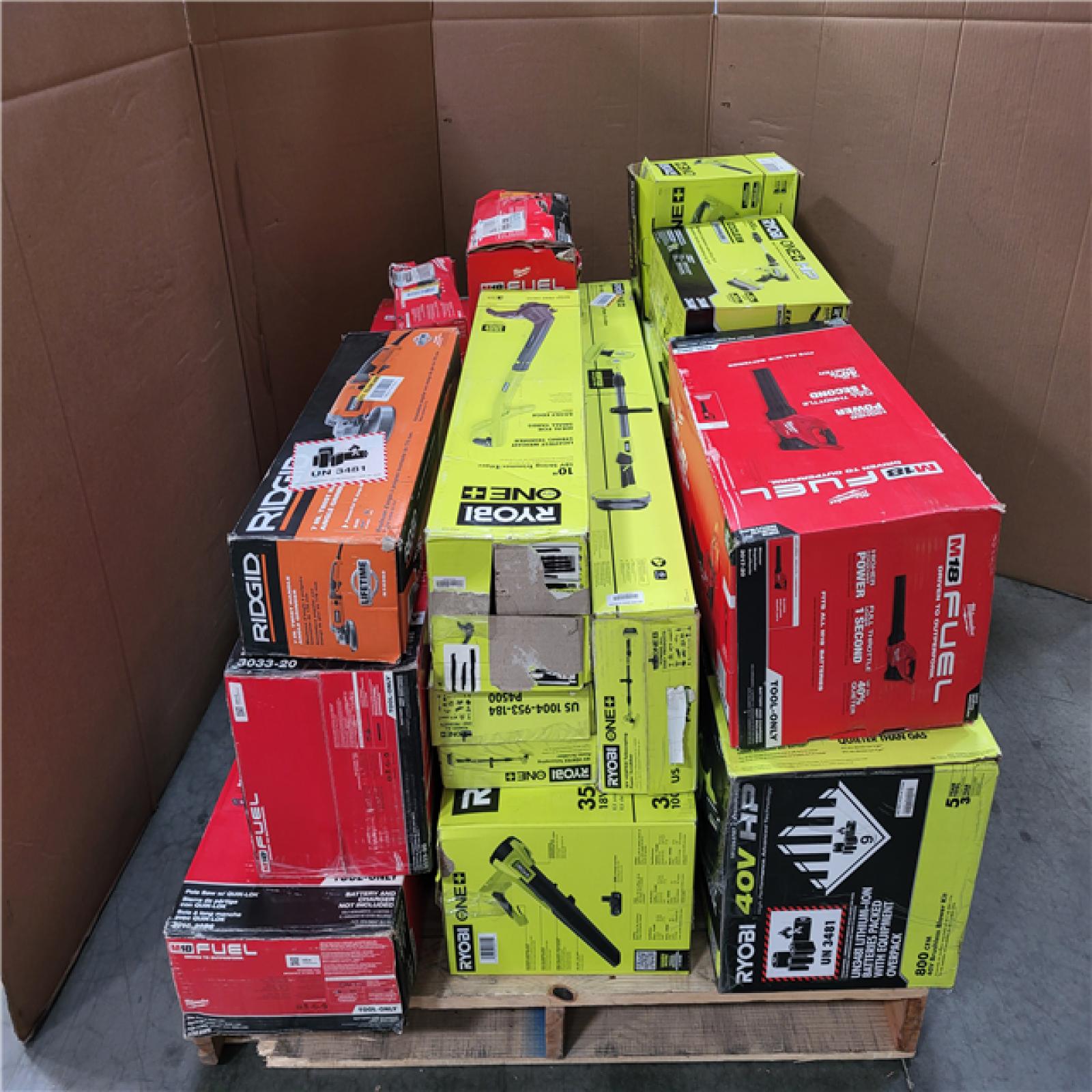 CALIFORNIA AS-IS TOOL PALLET