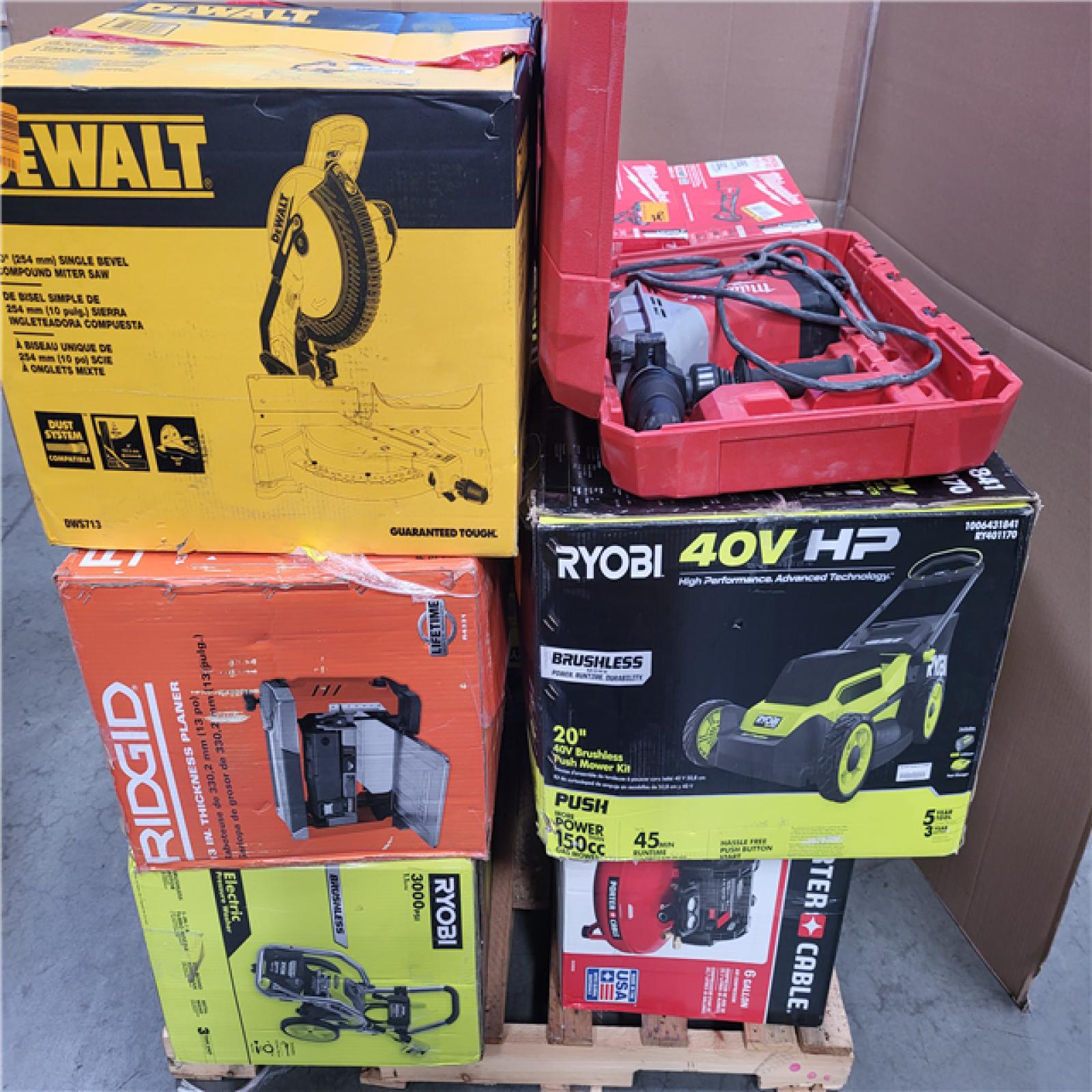 CALIFORNIA AS-IS TOOL PALLET