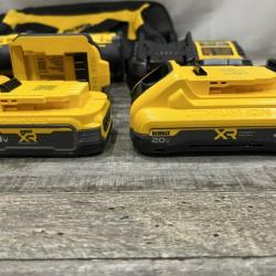 AS-IS DEWALT 20V XR Lithium-Ion Cordless 2-Tool Combo Kit