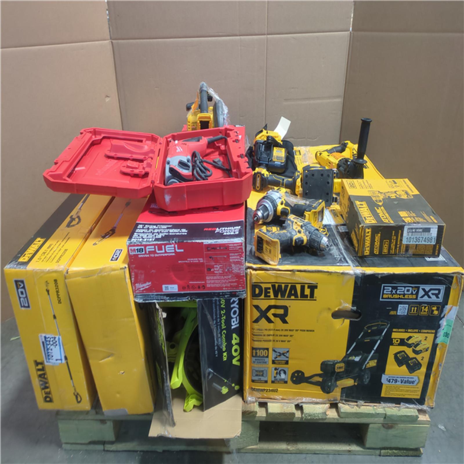CALIFORNIA AS-IS TOOL PALLET