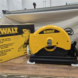 AS-IS DEWALT 15 Amp Corded 14 in. Cut-Off Saw
