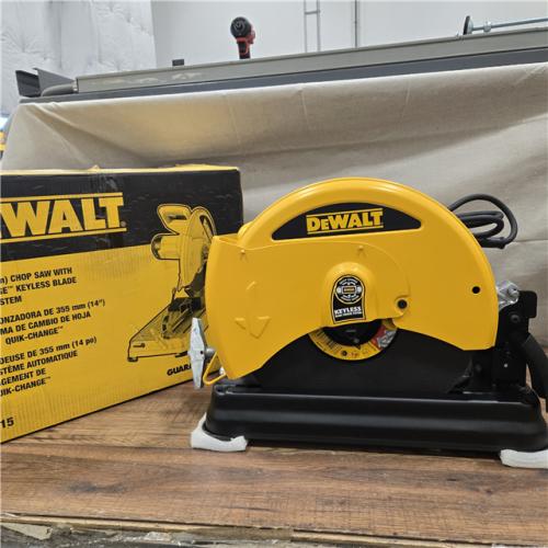 AS-IS DEWALT 15 Amp Corded 14 in. Cut-Off Saw