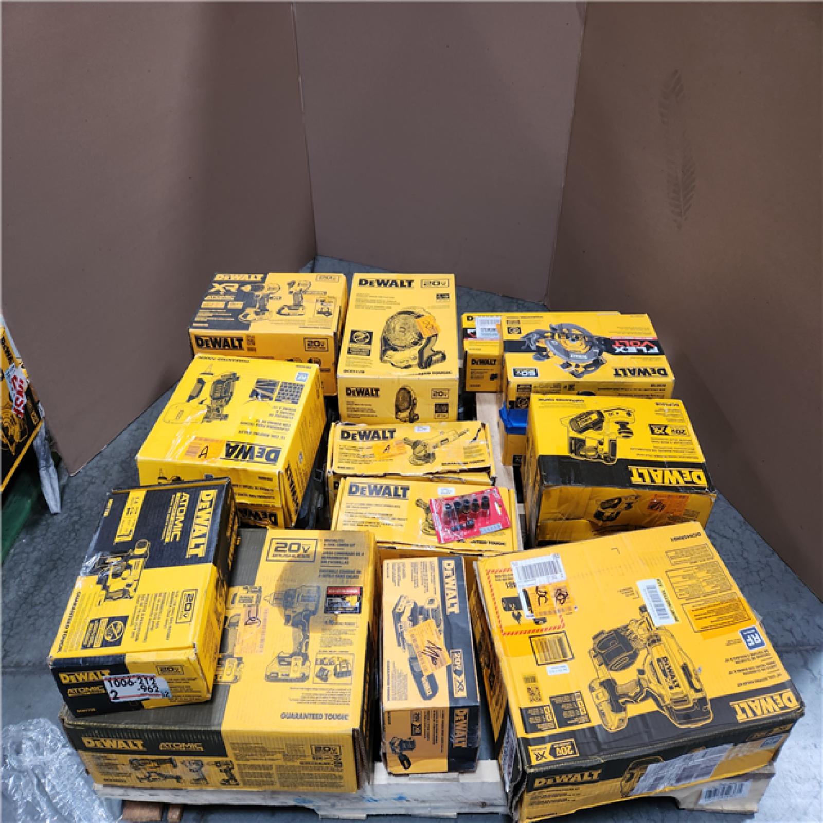 CALIFORNIA AS -IS  TOOL PALLET