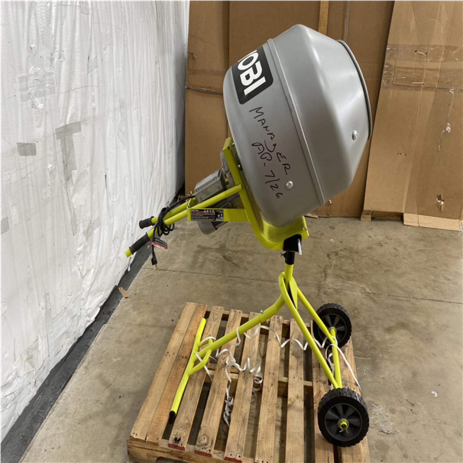 Houston Location - AS-IS Outdoor Power Equipment RYOBI MIXER