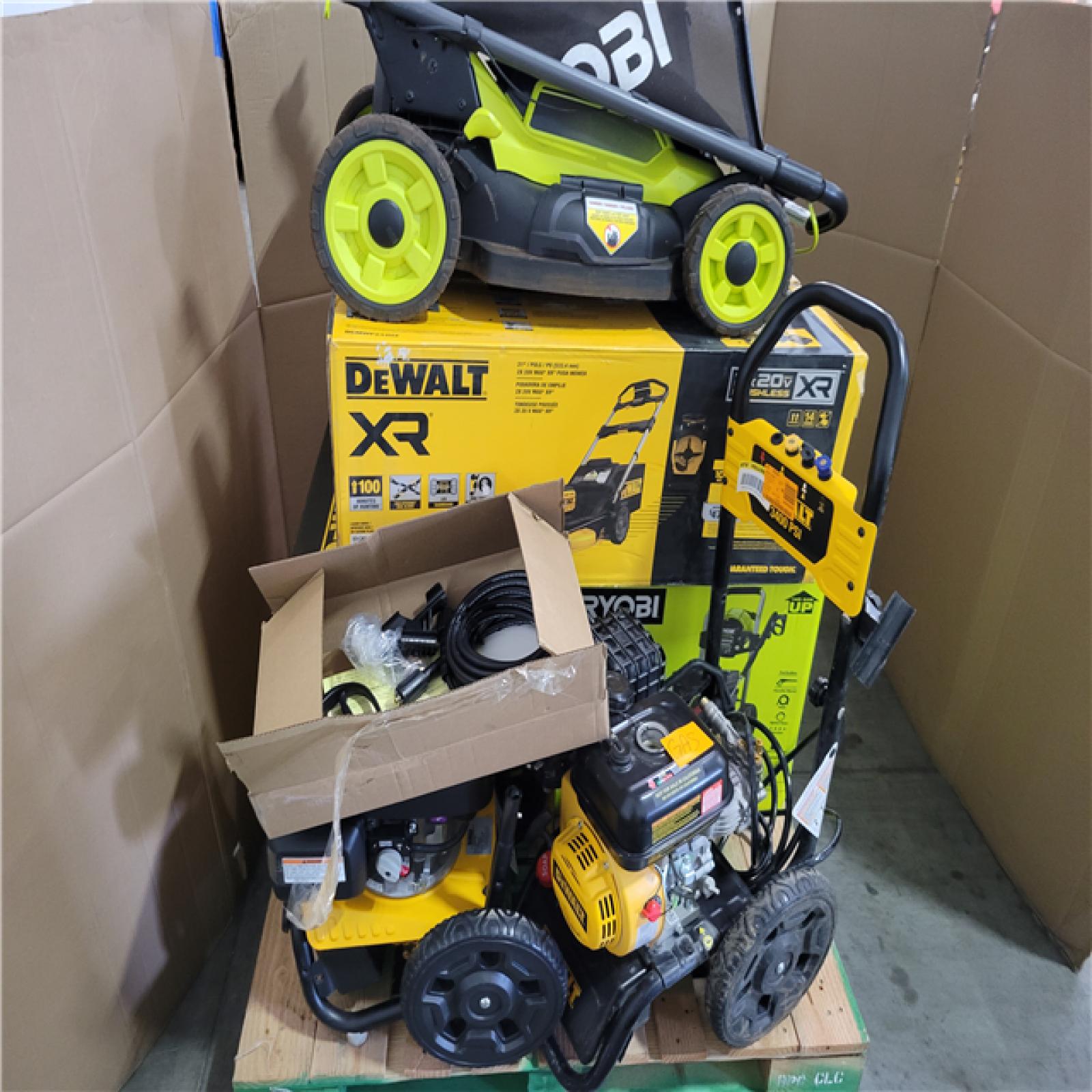 CALIFORNIA AS-IS OUTDOOR POWER EQUIPMENT