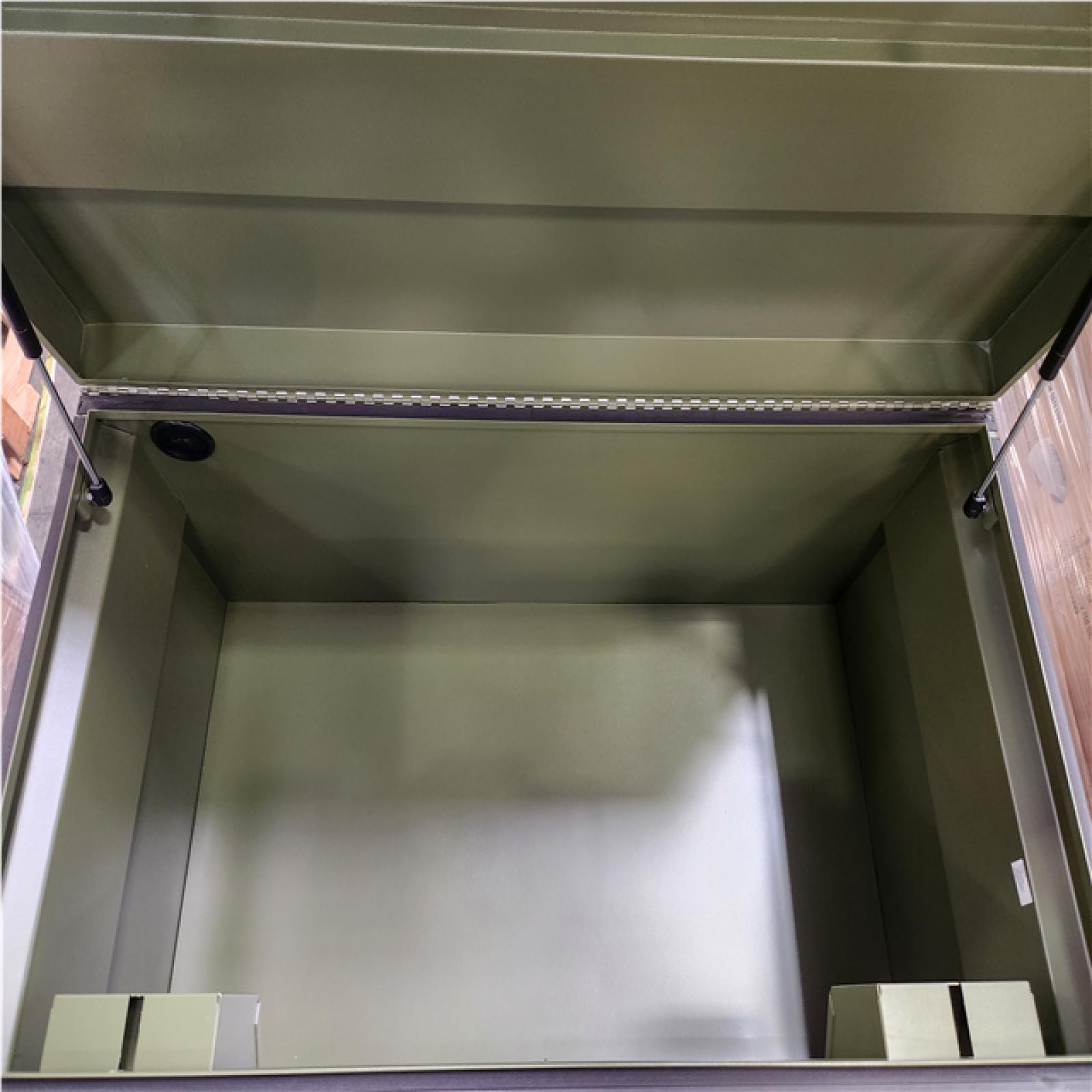 Phoenix LIKE NEW Husky 48 in. W x 24 in. D x 27.6 in. H Matte Army Green Steel Jobsite Box