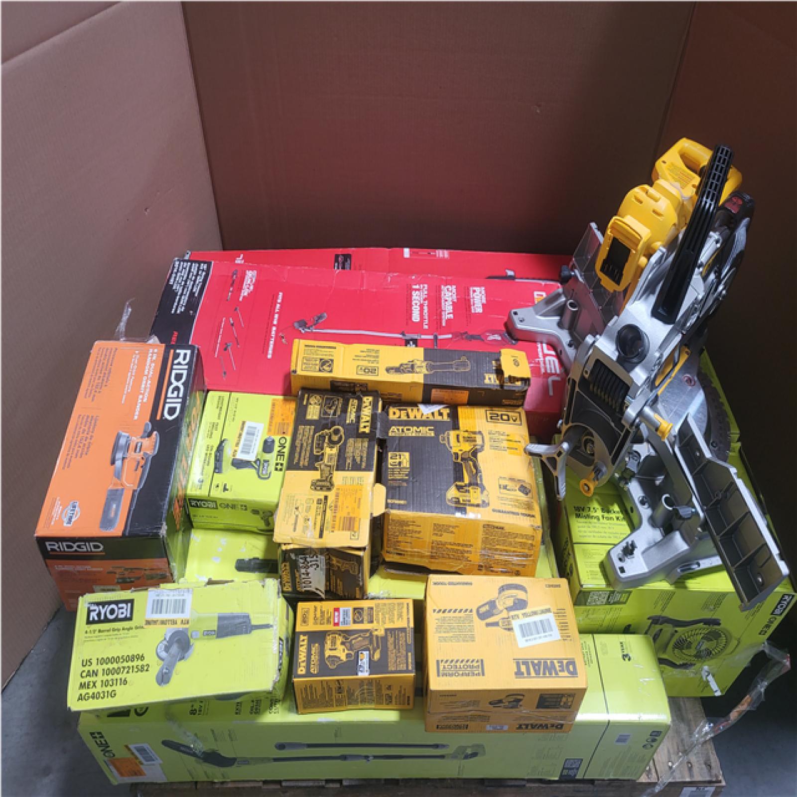 CALIFORNIA AS-IS TOOL PALLET