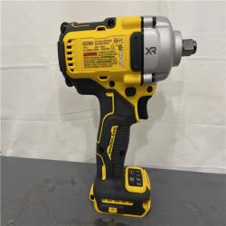 AS-IS- DeWalt 20V MAX 1/2 in. Cordless Brushless Mid-Range Impact Wrench (Tool-Only)
