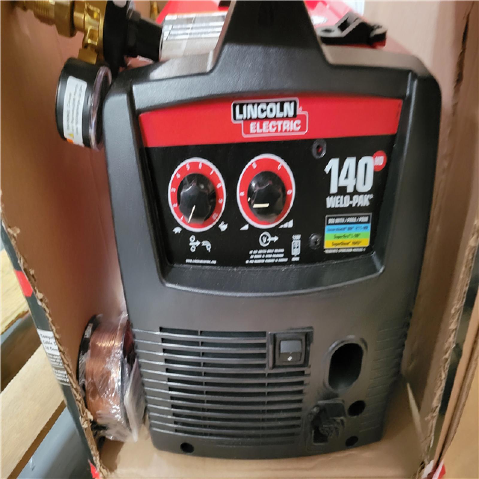 CALIFORNIA AS-IS LINCOLN ELECTRIC 140 WELD-PAK