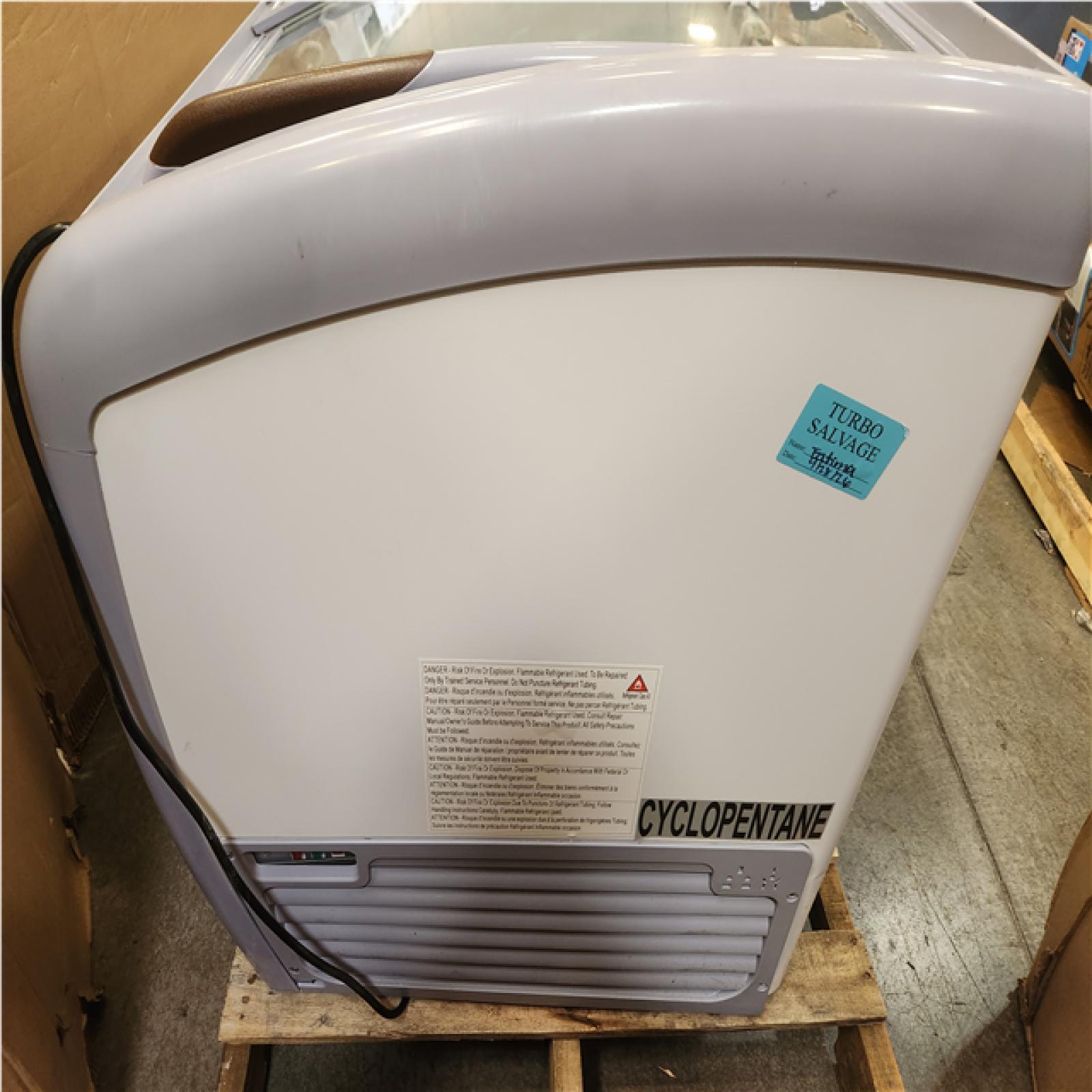 Phoenix LIKE NEW KoolMore 40 in. Display Ice Cream Freezer - 9 cu ft.