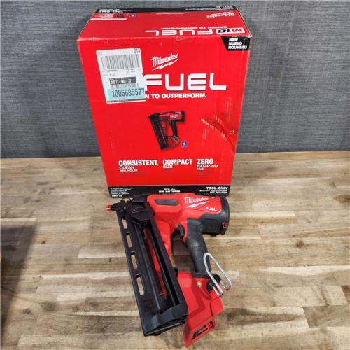 HOUSTON LOCATION - AS-IS Milwaukee 2841-20 18V Cordless Gen II 16 Gauge Angled Finish Nailer (Tool Only)