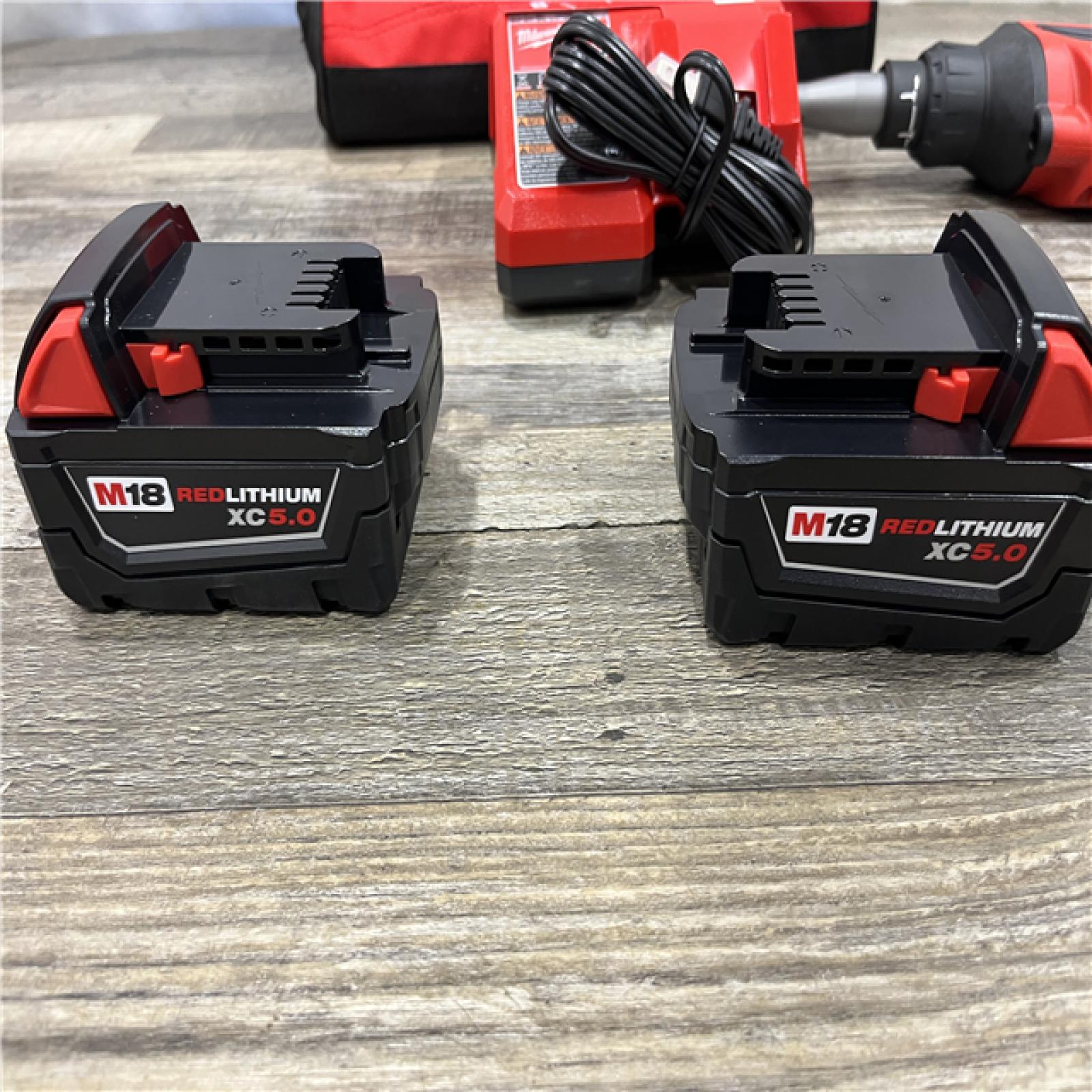AS-IS Milwaukee FUEL 18V Lithium-Ion Brushless Cordless Drywall Screw Gun Kit