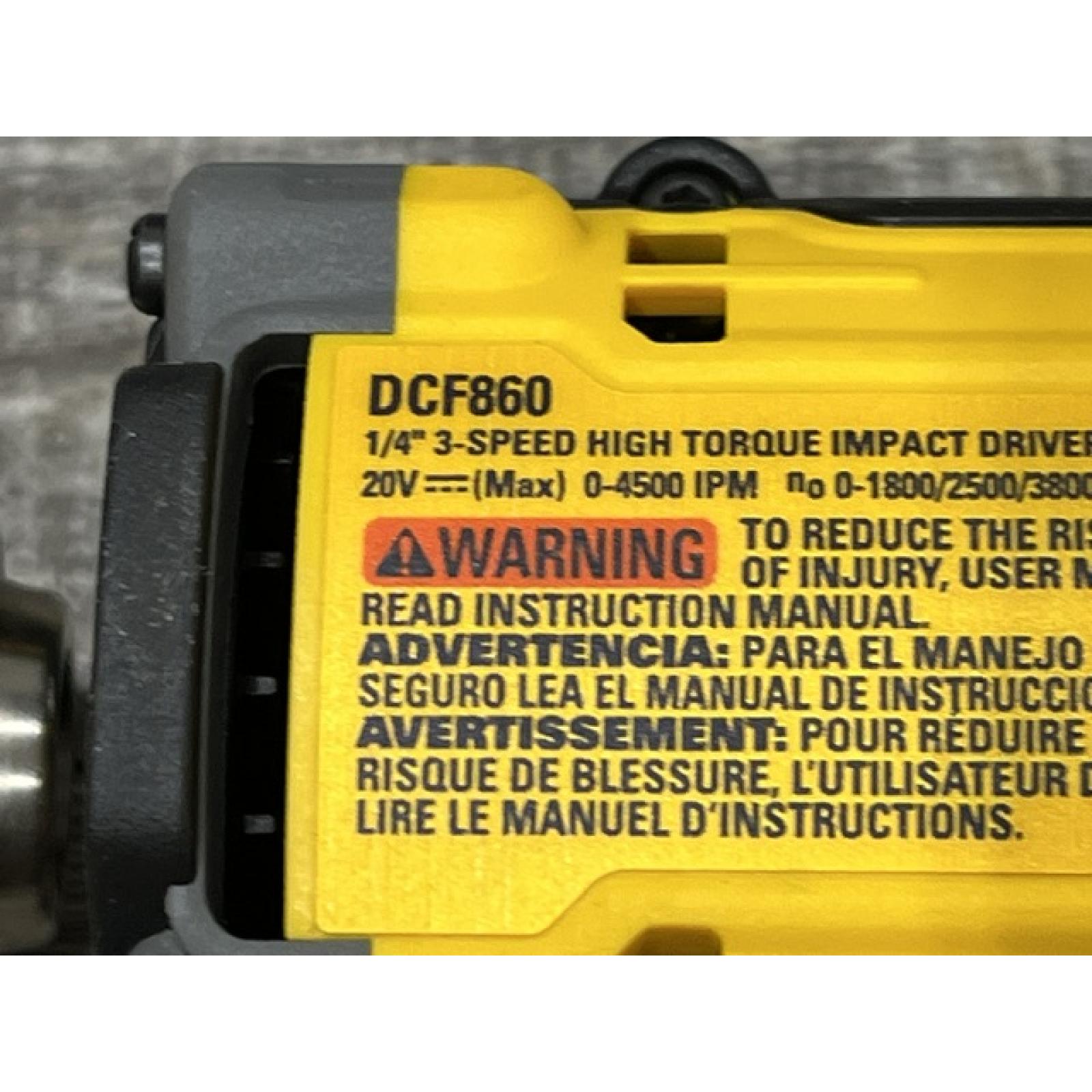 AS-IS DEWALT 20V XR Lithium-Ion Cordless 2-Tool Combo Kit