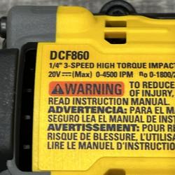 AS-IS DEWALT 20V XR Lithium-Ion Cordless 2-Tool Combo Kit