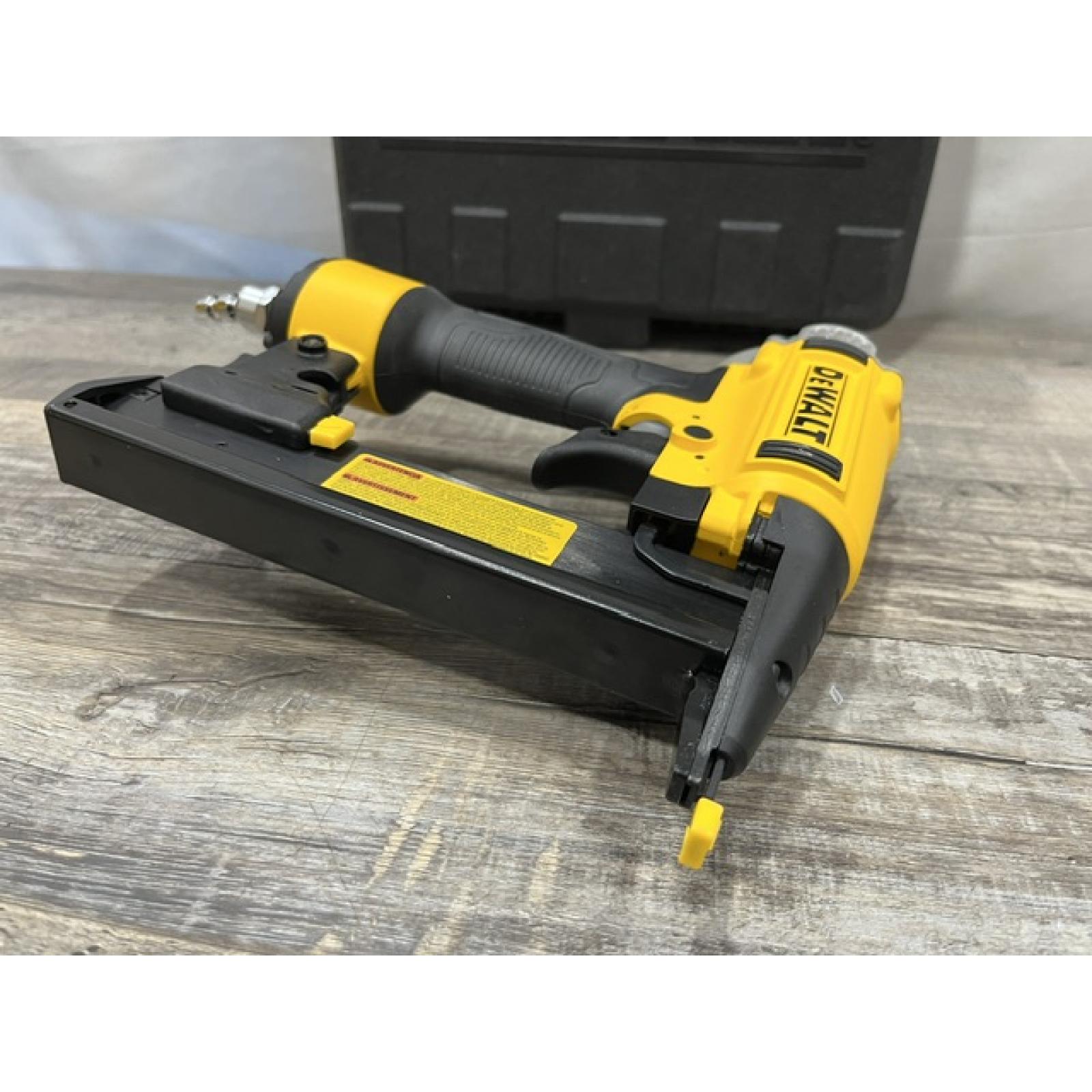 AS-IS DEWALT Pneumatic 18-Gauge 1/4 in. Crown Corded Stapler