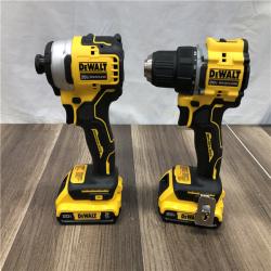 AS-IS DEWALT ATOMIC 20-Volt MAX Lithium-Ion Cordless Combo Kit