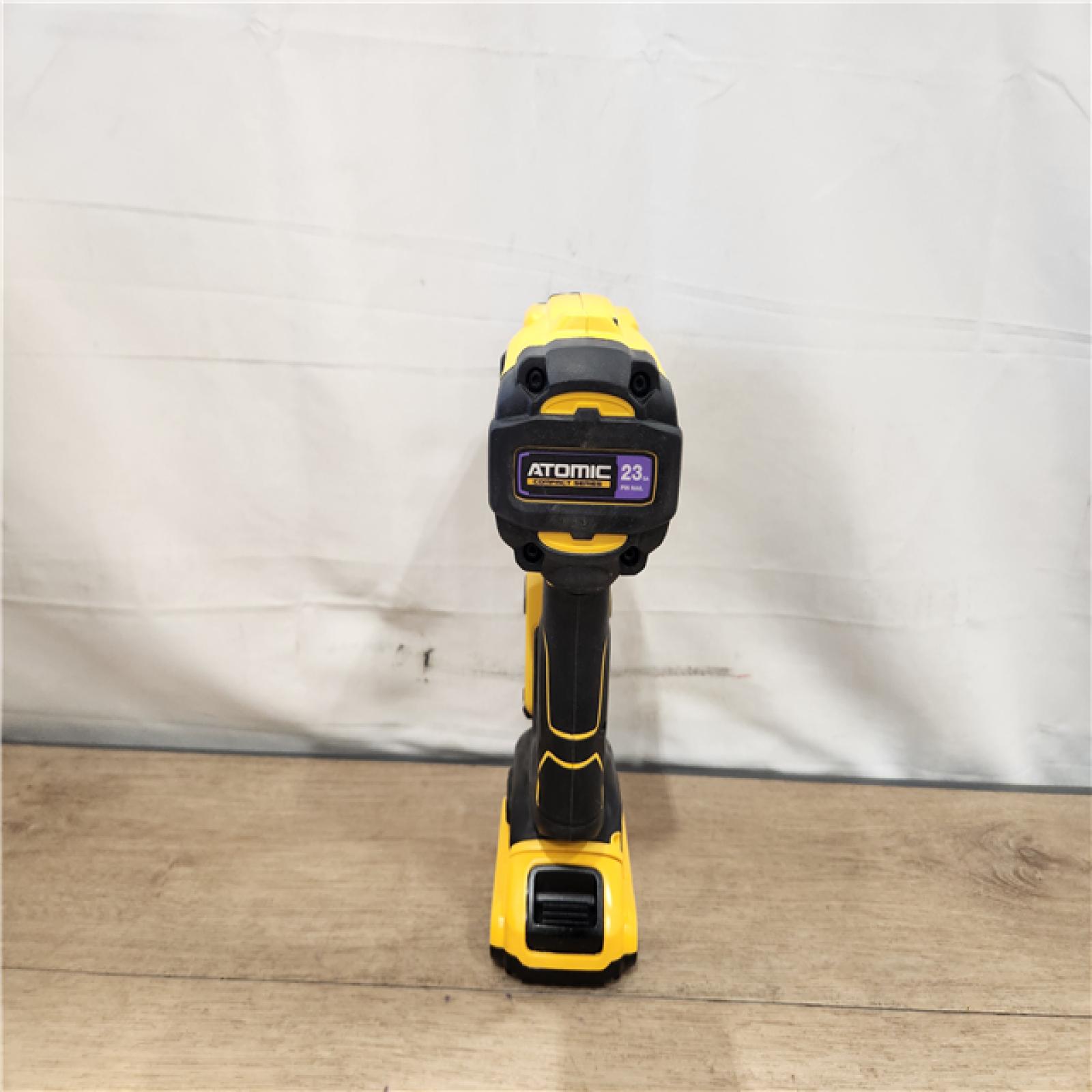 AS-IS- DEWALT ATOMIC 20V MAX Lithium Ion Cordless 23 Gauge Pin Nailer Kit