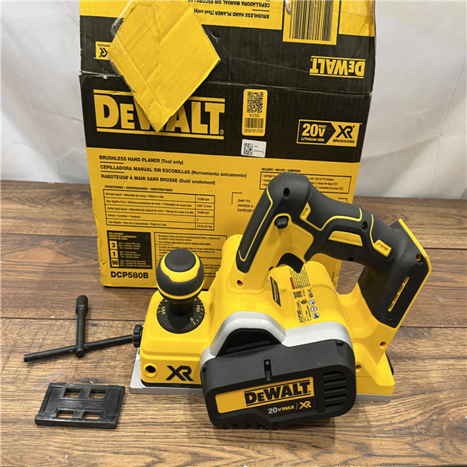 AS IS DEWALT DCP580B 20V MAX Lithium Ion Brushless Planer